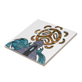 garita del diablo y Sol Taino Tegeltje (Zijkant)