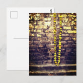 Garland aan de muur briefkaart (Voorkant / Achterkant)