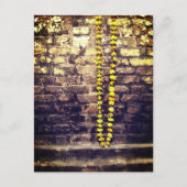Garland aan de muur briefkaart (Voorkant)
