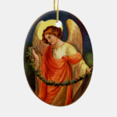 Garland Angel Ornamen Keramisch Ornament (Achterkant)