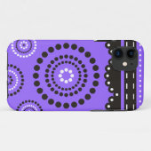 Garland ARTdeco zwart wit + uw achtergrondkleur Case-Mate iPhone Case (Achterkant (horizontaal))