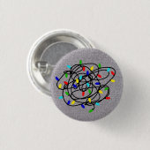 Garland Christmas Lights-87878 Ronde Button 3,2 Cm (Voorkant /achterkant)