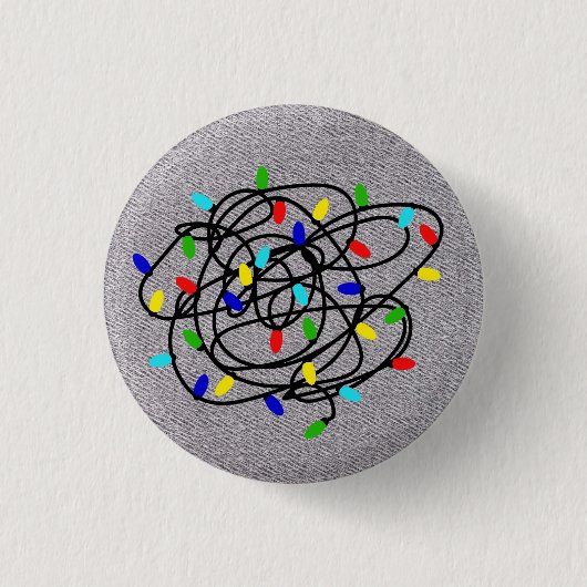 Garland Christmas Lights-87878 Ronde Button 3,2 Cm (Voorkant)