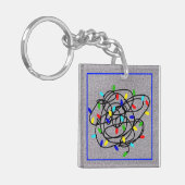 Garland Christmas Lights-87878 Sleutelhanger (Voorkant Links)