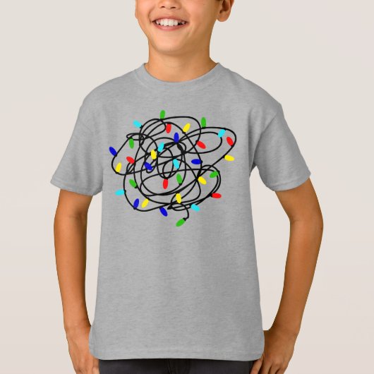 Garland Christmas Lights-87878 T-shirt (Voorkant)