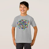 Garland Christmas Lights-87878 T-shirt (Voorkant volledig)