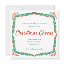 Garland en Bows Kerstfeest