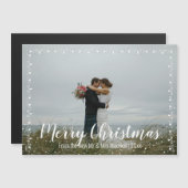 Garland getrimde vakantiefoto 5 x 7 magnetische Ka (Voorkant / Achterkant)