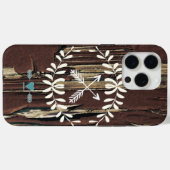 Garland Hearts gekruiste pijlen retro Case-Mate iPhone Case (Achterkant (horizontaal))