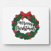 Garland Merry kerst Fotoplaat (Voorkant)