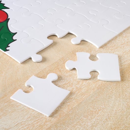 Garland Merry kerst Legpuzzel (Zijkant)