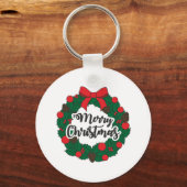 Garland Merry kerst Sleutelhanger (Voorkant)