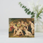 Garland of Fruit, c.1615-17 Briefkaart (Staand voorkant)