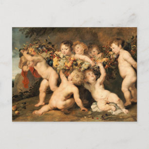 Garland of Fruits - Rubens Briefkaart