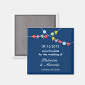 Garland Save the Date Magnet (Voorkant / Achterkant)