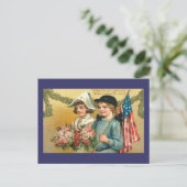 Garlands Americana Briefkaart (Staand voorkant)