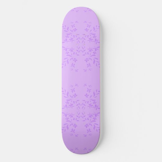 Garlands Lila Persoonlijk Skateboard (Voorkant)