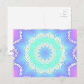 Garlands van daisies briefkaart (Voorkant / Achterkant)