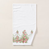 Garlands van Elegante Roze Victoriaans Rozen Bad Handdoek (Handdoek)
