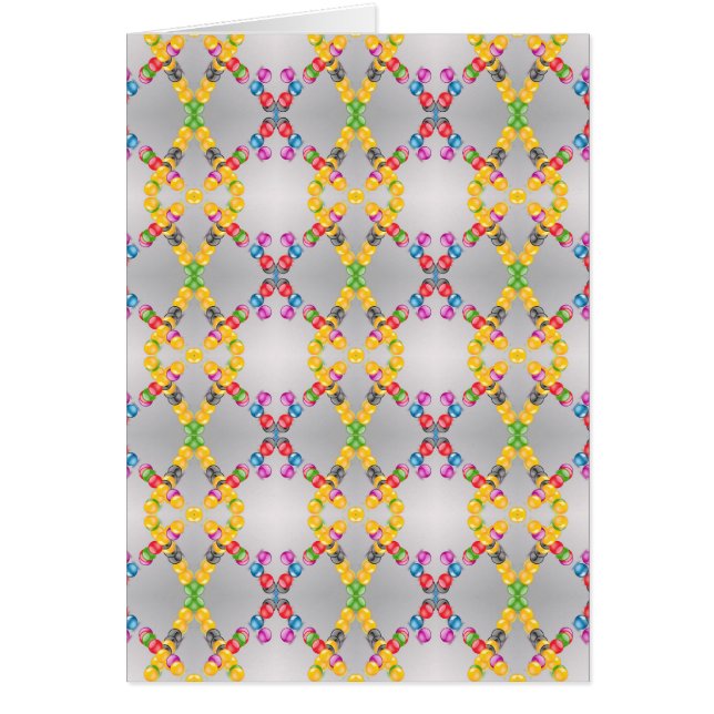 Garlands van kleurrijke ballen (Voorkant)