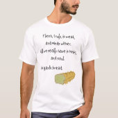 Garlic Bread grappig shirt (Voorkant)