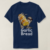 Garlic Bread Skeleton Funny T - shirts (Design voorkant)