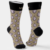Garlic Bulb Pattern Socks Sokken (Gebogen)