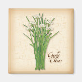 Garlic Chives Herb Magneet (Voorkant)