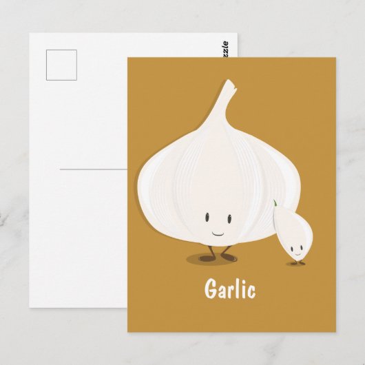 Garlic & Clove characters | Postcard Briefkaart (Voorkant / Achterkant)