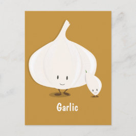 Garlic & Clove characters | Postcard Briefkaart