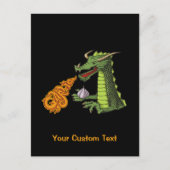 Garlic Dragon Briefkaart (Voorkant)