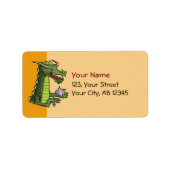 Garlic Dragon Etiket (Voorkant)