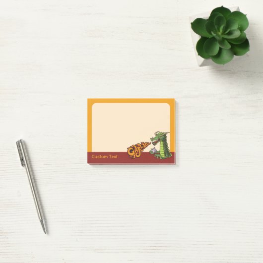 Garlic Dragon Post-it® Notes (Kantoor)