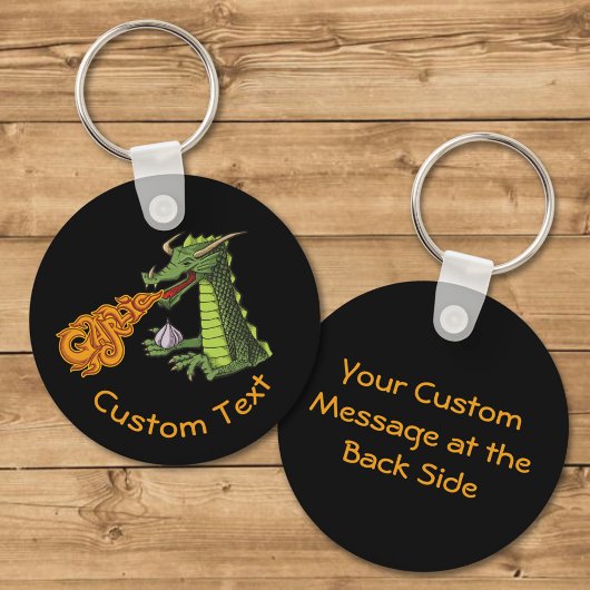 Garlic Dragon Sleutelhanger