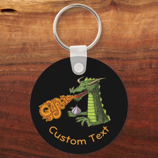 Garlic Dragon Sleutelhanger (Voorkant)