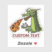 Garlic Dragon Sticker (Vel)