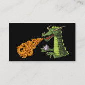 Garlic Dragon Visitekaartje (Achterkant)
