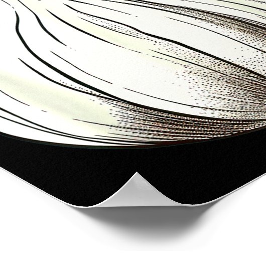 Garlic Lazy Easy Funny Matching Halloween Costume  Poster (Hoek)