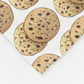 Garlic Naan Bked Indian Flatbrood Cuisine Food Fleece Deken (Hoek)