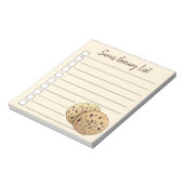 Garlic Naan Bked Indian Flatbrood Cuisine Food Notitieblok (Linkerzijde)