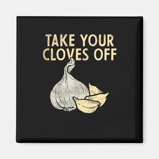 Garlic Plant Magneet (Voorkant)