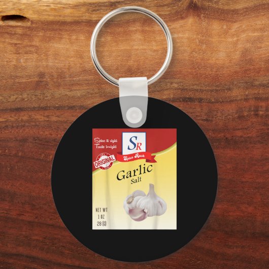 Garlic Sce Condiment Costume Holiday Sce Group Cos Sleutelhanger (Voorkant)