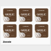 Garlic Spice Custom Sticker (Vel)
