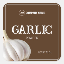 Garlic Spice Custom Sticker