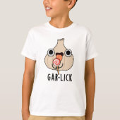 Garlick Funny Garlic Herb Pun T-shirt (Voorkant)