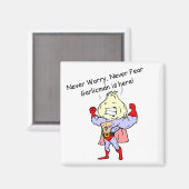 Garlicman Magneet (Voorkant / Achterkant)