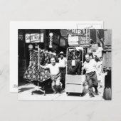 Garment District 1950, New York City Foto Briefkaart (Voorkant / Achterkant)