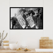 Garment Workers Strike, New York City 1910 Poster (Keuken)