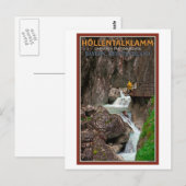 Garmisch - Höllentalklamm Briefkaart (Voorkant / Achterkant)