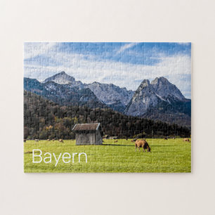 Garmisch Partenkirchen Alps Beieren Duitsland Legpuzzel